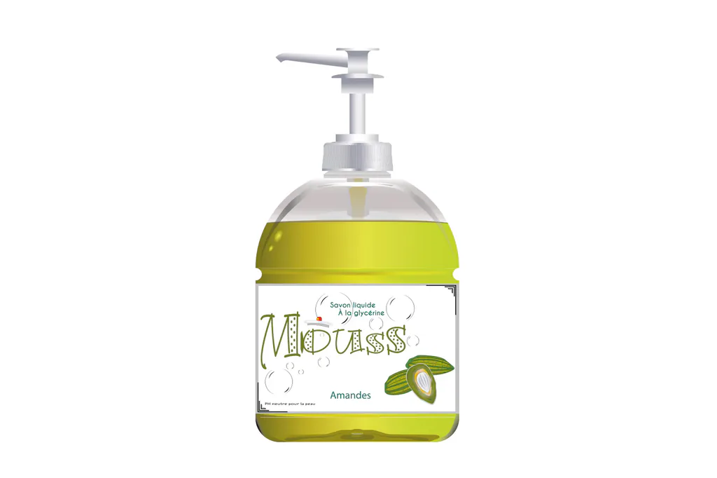 Flacon de savon liquide Mouss à l’huile d’olive