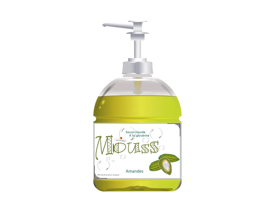 Flacon de savon liquide Mouss à l’huile d’olive