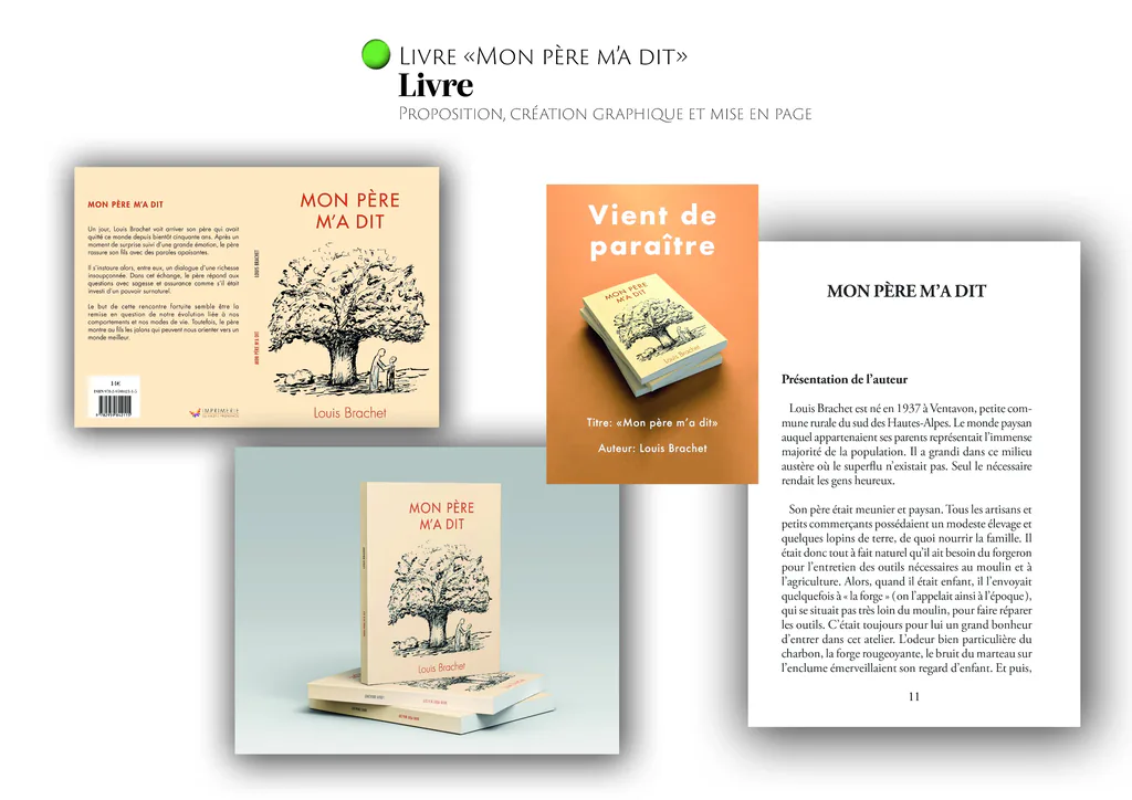 Montage site – Mise en page
