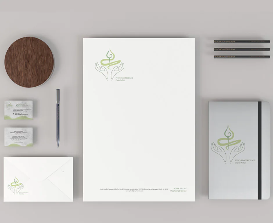Pack papeterie d’un cabinet de psychomotricité