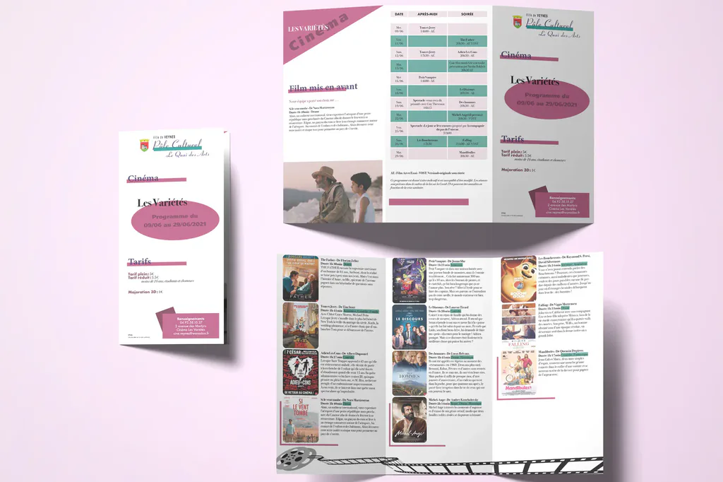 Triptyque de la programmation variétés du Quai des Arts